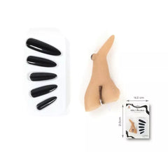 Witch Kit: Black Nose and Nails