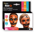 Kit Calabaza de 3 Colores al Agua de 3X2 gr