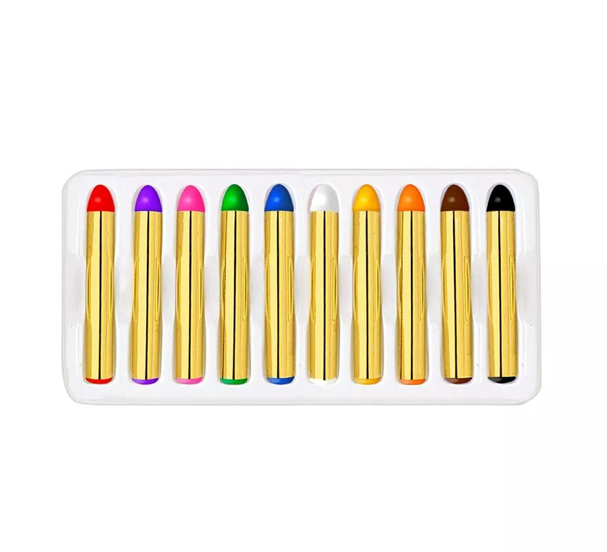 Kit de 10 Barras Maquillaje 24 ml