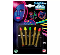 5 Fluorescent Makeup Stick Kit