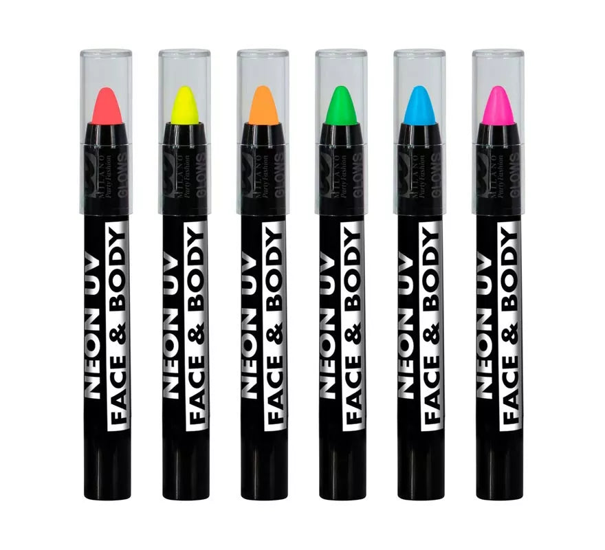 Translation missing: en.Kit de 6 Barras Maquillaje Fluorescente