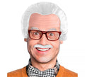 Kit de Abuelo o Científico adulto: Cabeza, Bigote y Gafas