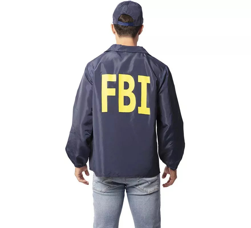 Translation missing: en.Kit de Agente FBI adulto: Chaqueta y gorra