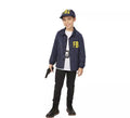 Kit de Agente FBI infantil: Chaqueta y gorra
