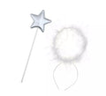 Kit de Ángel blanco: Varita y Diadema