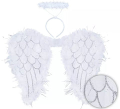 Angel Kit: Headband with Halo and Wings of 40x50 cm