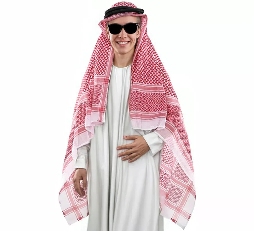 Kit de Árabe: Turbante y Cinta de Cabeza