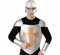 Men's Silver Medieval Armor Kit