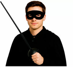 Bandit Kit: Mask and Sword, 62x5 cm, made of plastic