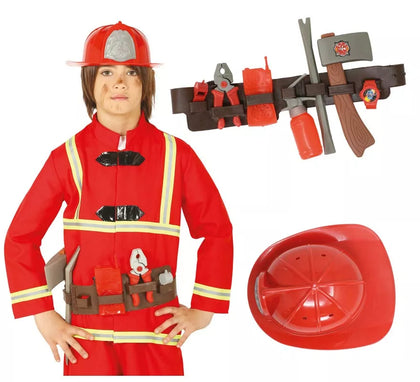 Kit de Bombero con Casco
