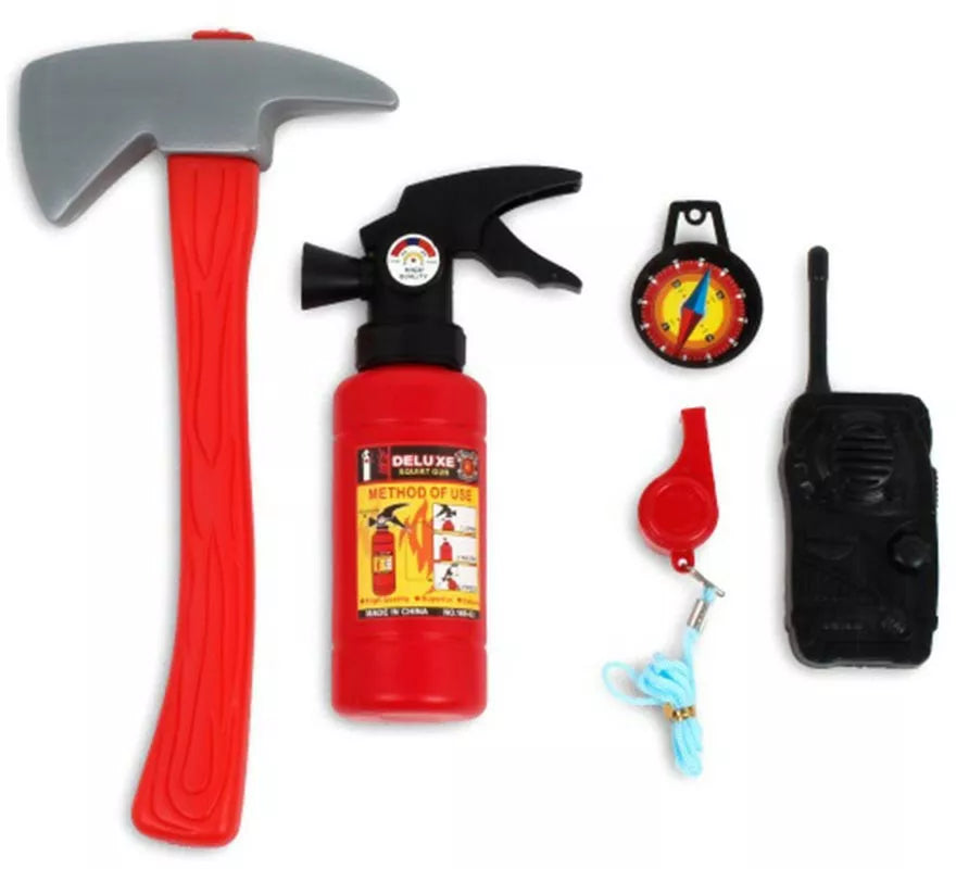 Translation missing: en.Kit de Bombero: Pito, Walkie, Hacha, Brújula y Extintor