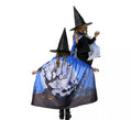 Kit de Bruja Casa Encantada Infantil: Capa y Sombrero