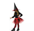 Kit de Bruja Infantil: Tutú rojo y Sombrero