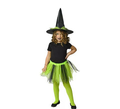 Children's Witch Kit: Green Tutu and Hat