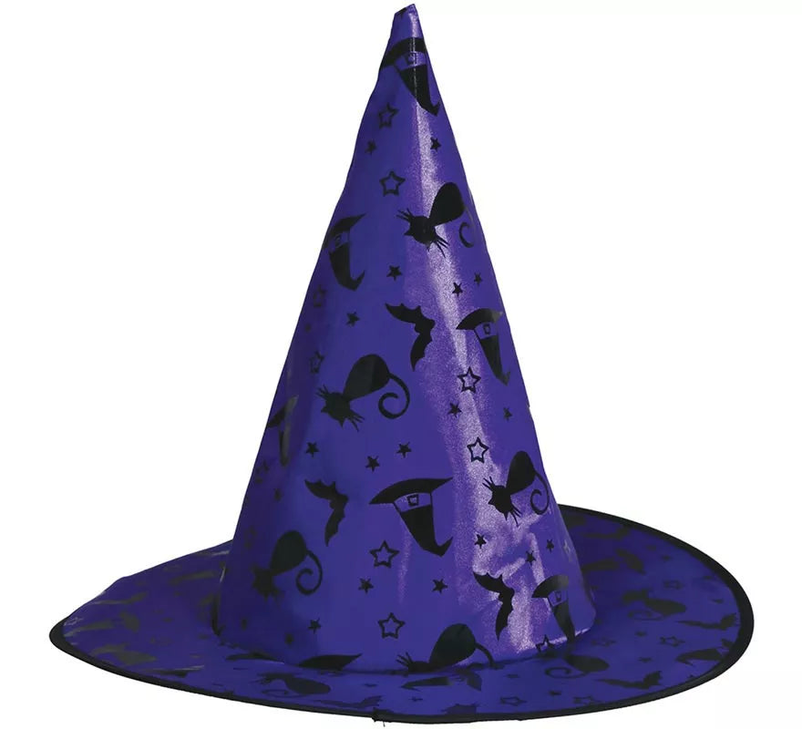 Translation missing: en.Kit de Bruja lila Infantil: Capa y Sombrero