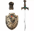 Kit de Caballero: Brazalete, Escudo y Espada de 50x13 cm de plástico