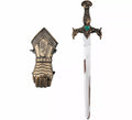 Kit de Caballero: Guantelete y Espada de 50x13 cm de plástico