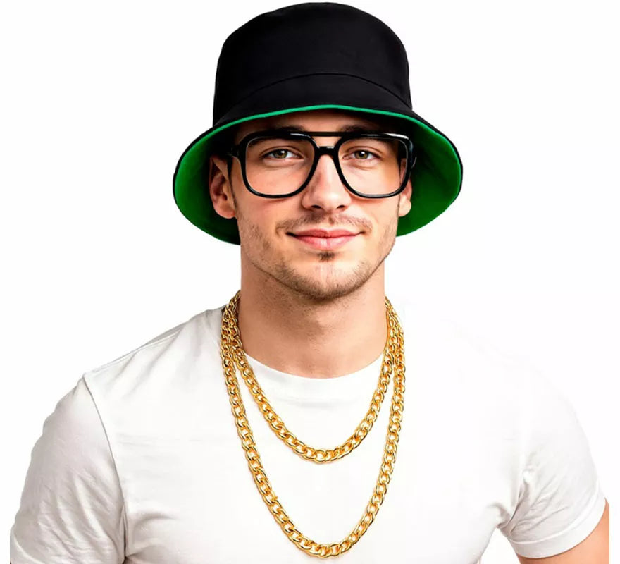 Translation missing: en.Kit de Cantante Hip-hop: Gorro, Gafas y Collar