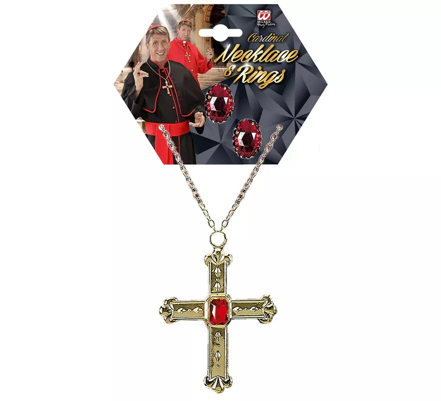 Kit de Cardenal: Cadena y Anillos