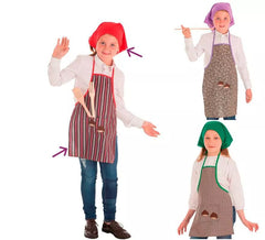 Chestnut tree kit in assorted models: Apron and Hat