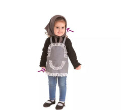 Vichy Chestnut Tree Kit for girls: Apron and Handkerchief