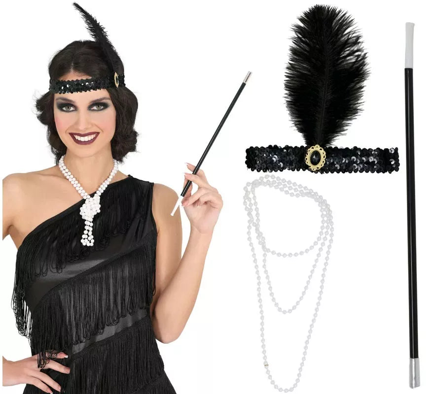 Translation missing: en.Kit de Charlestón de 3 Accesorios para mujer