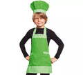 Kit de Chef Verde: Gorro y Delantal