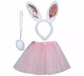 Kit de Conejita infantil: Diadema, cola y falda