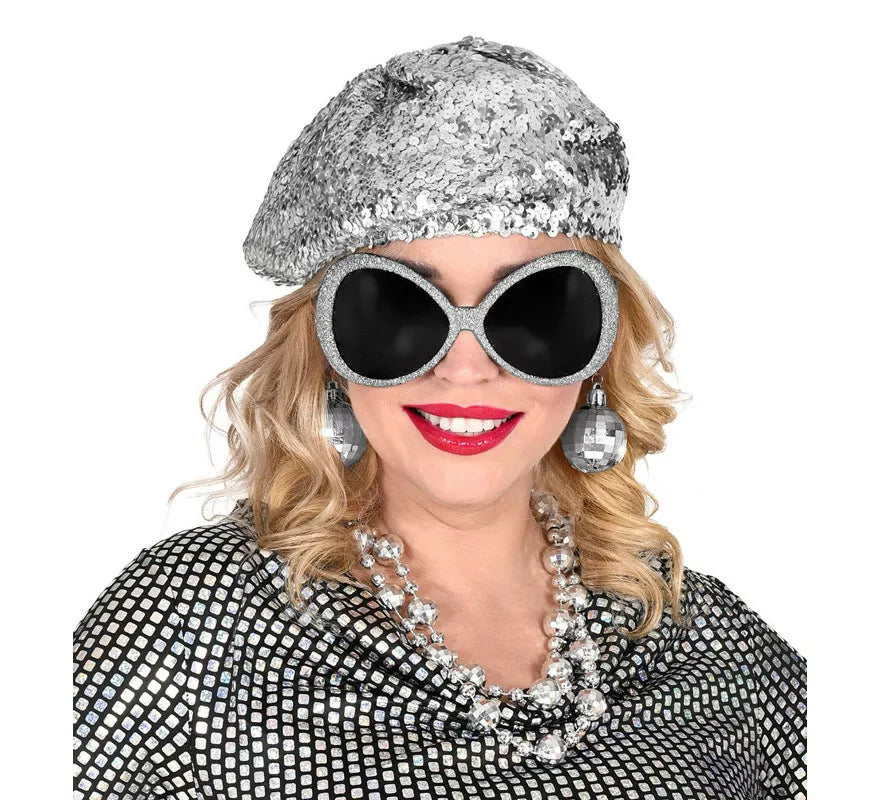 Kit de Disco Babe: Gorro, Gafas y Pendientes