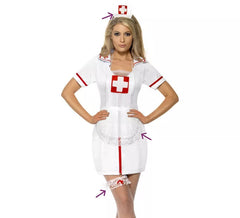 Nurse Kit: Cap, Garter and Tulle Apron