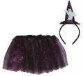 Kit de Fantasma Infantil: Tutú y Diadema 30 cm