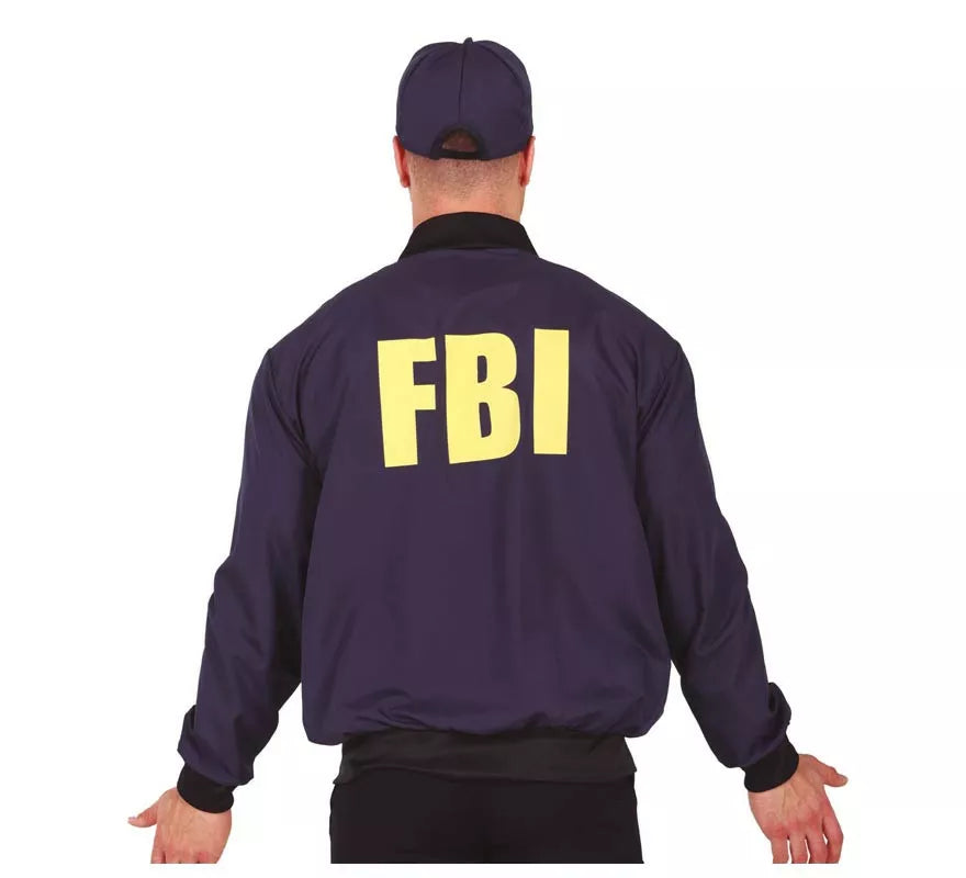 Kit de FBI adulto: Gorro y Chaqueta