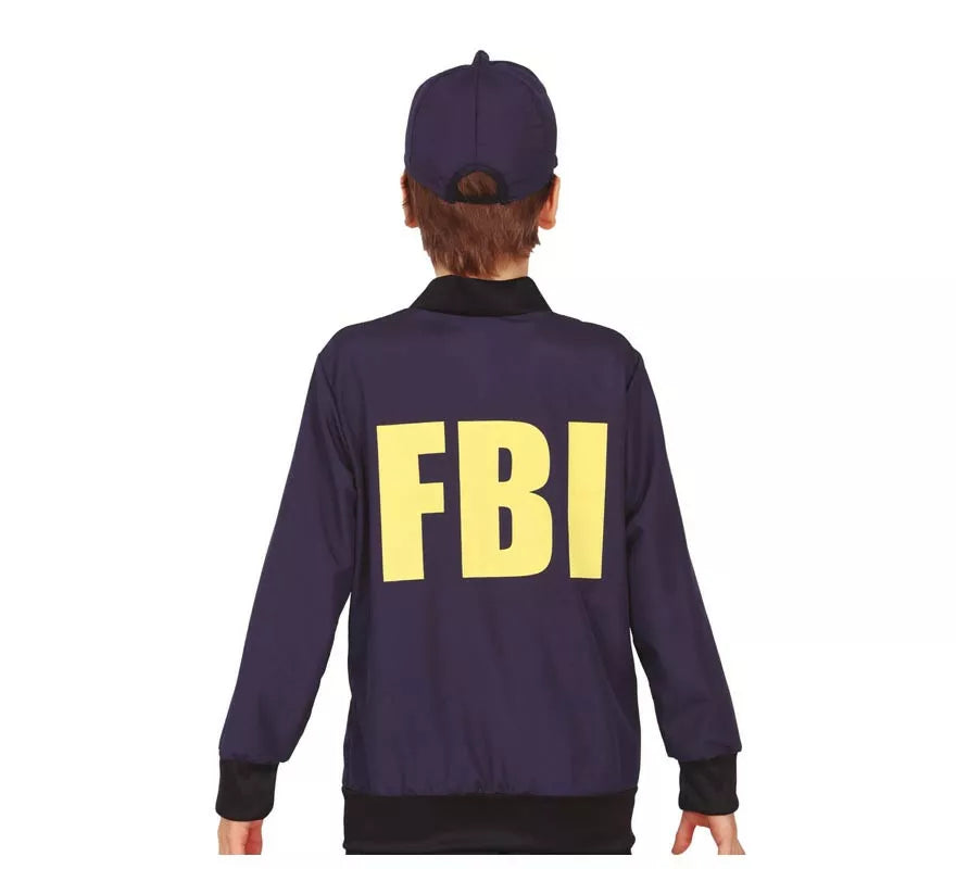 Kit de FBI infantil: Gorro y Chaqueta
