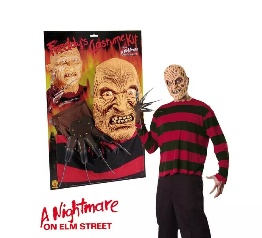 Translation missing: en.Kit de Freddy Krueger en blister para Halloween