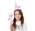 Kit de Hada Rosa Infantil: Sombrero y Varita