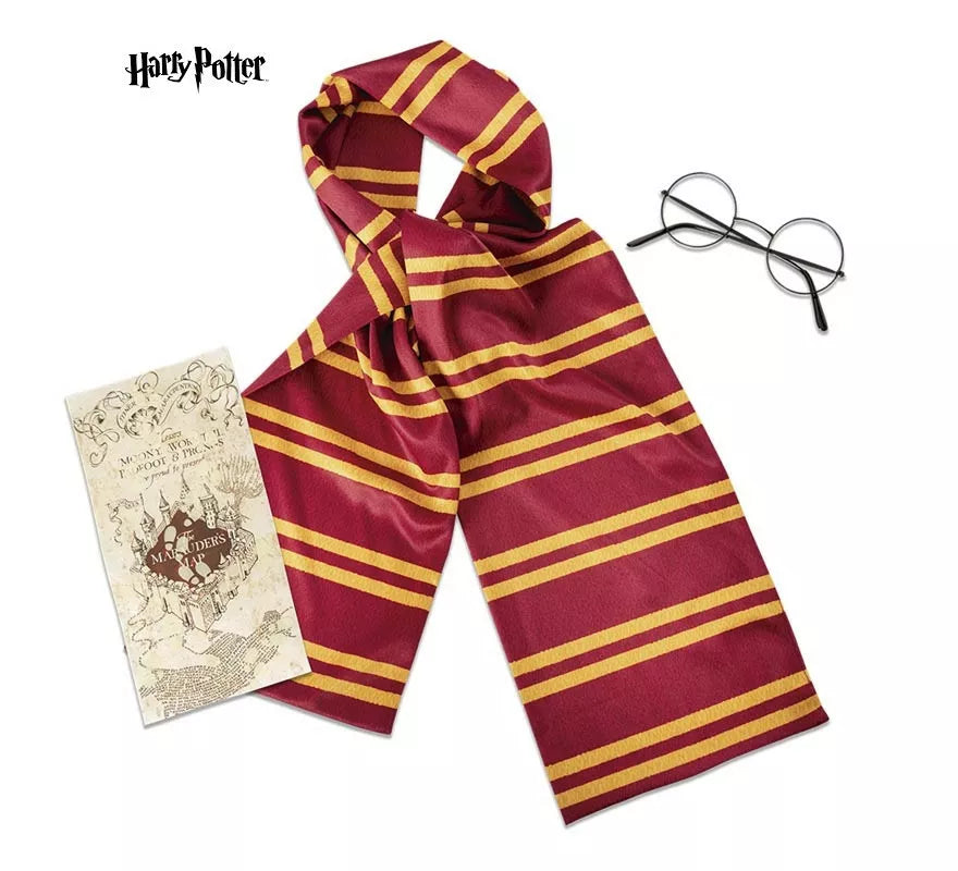 Translation missing: en.Kit de Harry Potter infantil: Bufanda, gafas y mapa del merodeador falso