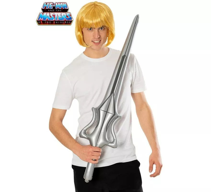 Translation missing: en.Kit de He-Man adulto: Peluca y Espada Hinchable