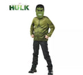 Kit de Hulk infantil: Top simulado y Máscara