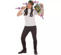 Kit de Jamaicano: Gorra, Gafas, Micrófono y Radiocasette