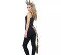 Kit de Jirafa: Cola y Diadema con Orejas y Cuernos