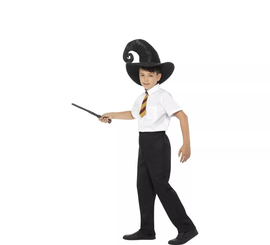 Kit de Mago: Corbata, Sombrero y Varita para niños