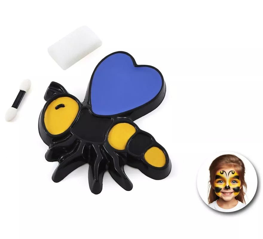 Translation missing: en.Kit de Maquillaje abeja: Esponja, brocha y paleta de colores