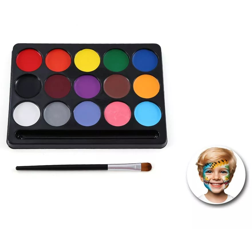 Translation missing: en.Kit de Maquillaje básico: 15 colores y brocha