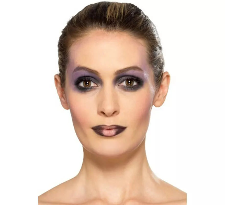 Kit de Maquillaje de Adivina: 3 colores, Purpurina, Esponja y Cepillo