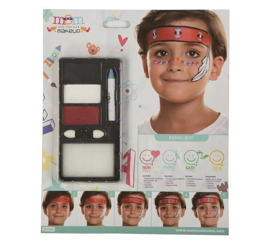 Translation missing: en.Kit de Maquillaje de Indio infantil