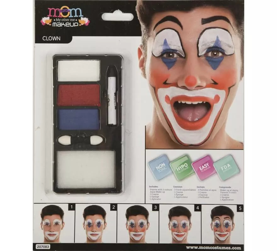 Translation missing: en.Kit de Maquillaje de Payaso adulto