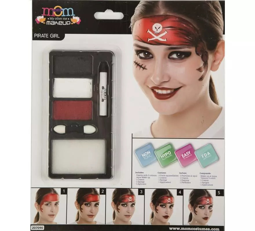Translation missing: en.Kit de Maquillaje de Pirata mujer
