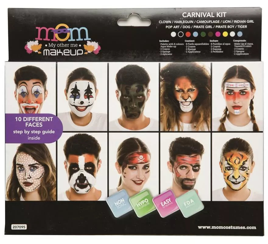 Translation missing: en.Kit de Maquillaje Deluxe Carnaval adultos