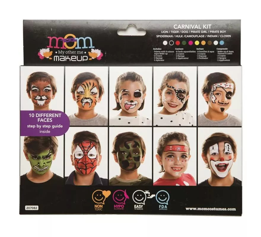 Translation missing: en.Kit de Maquillaje Deluxe Carnaval infantil