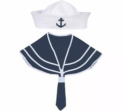 Adult Sailor Kit: Hat and Collar